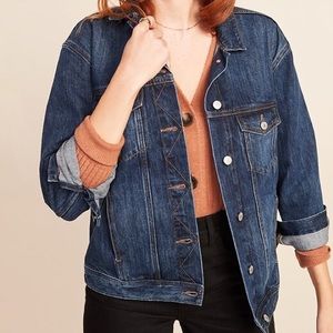 NWT Old Navy Boyfriend Jean Jacket XXL